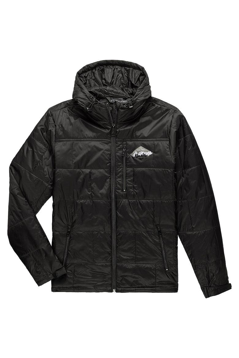 Camper Hooded Jacket - Mens, Main, color, Black
