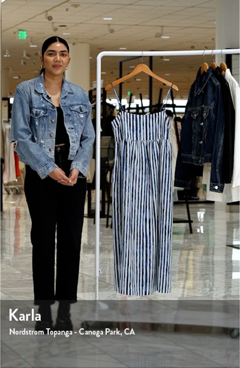 Painterly Stripe Sundress, sales video thumbnail