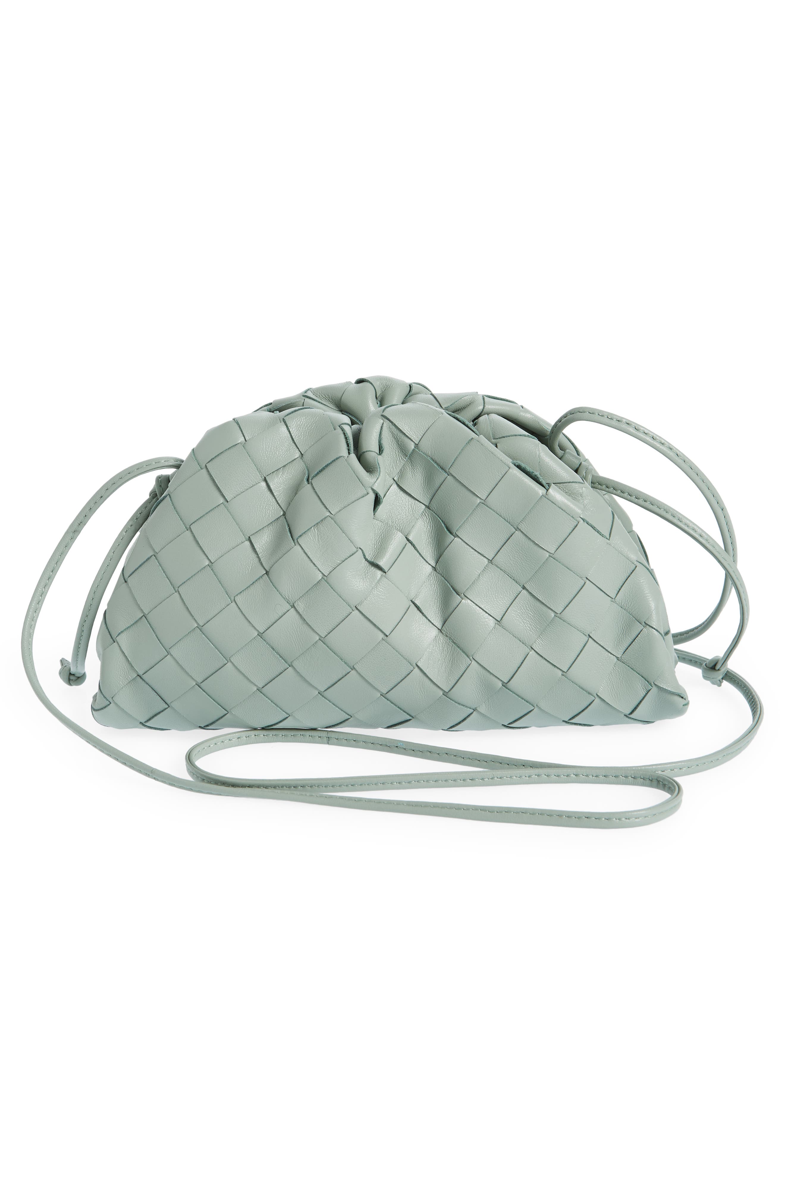 Bottega Veneta Small The Pouch Leather Clutch, Alternate, color, 