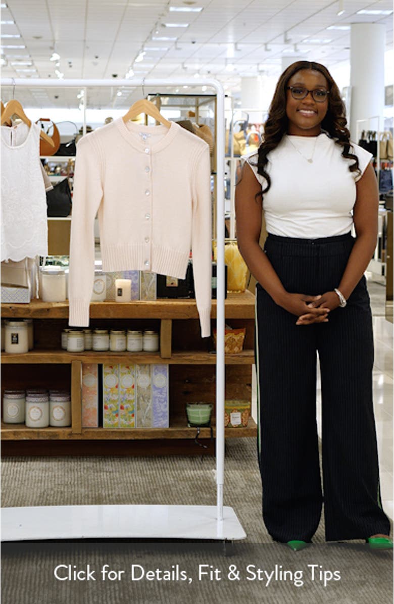 Taye Shrunken Cardigan, sales video thumbnail