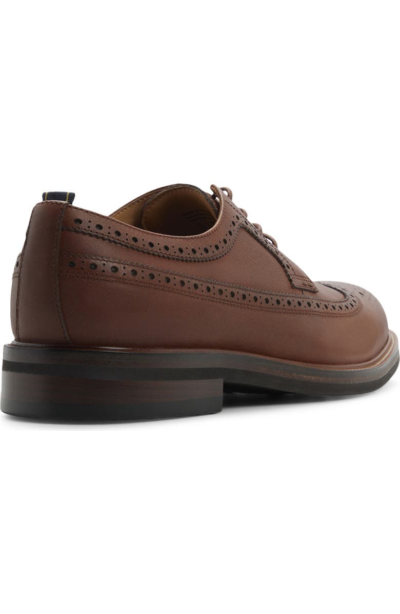 Brooks Brothers Brookfield Brogue Oxford, Main, color, Brown