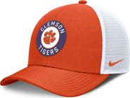 Nike Men's Nike Orange/White Clemson Tigers Rise Primetime Performance Trucker Adjustable Hat