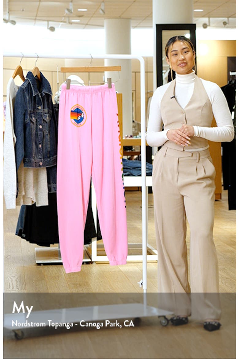 Rainbow Logo Sweatpants video