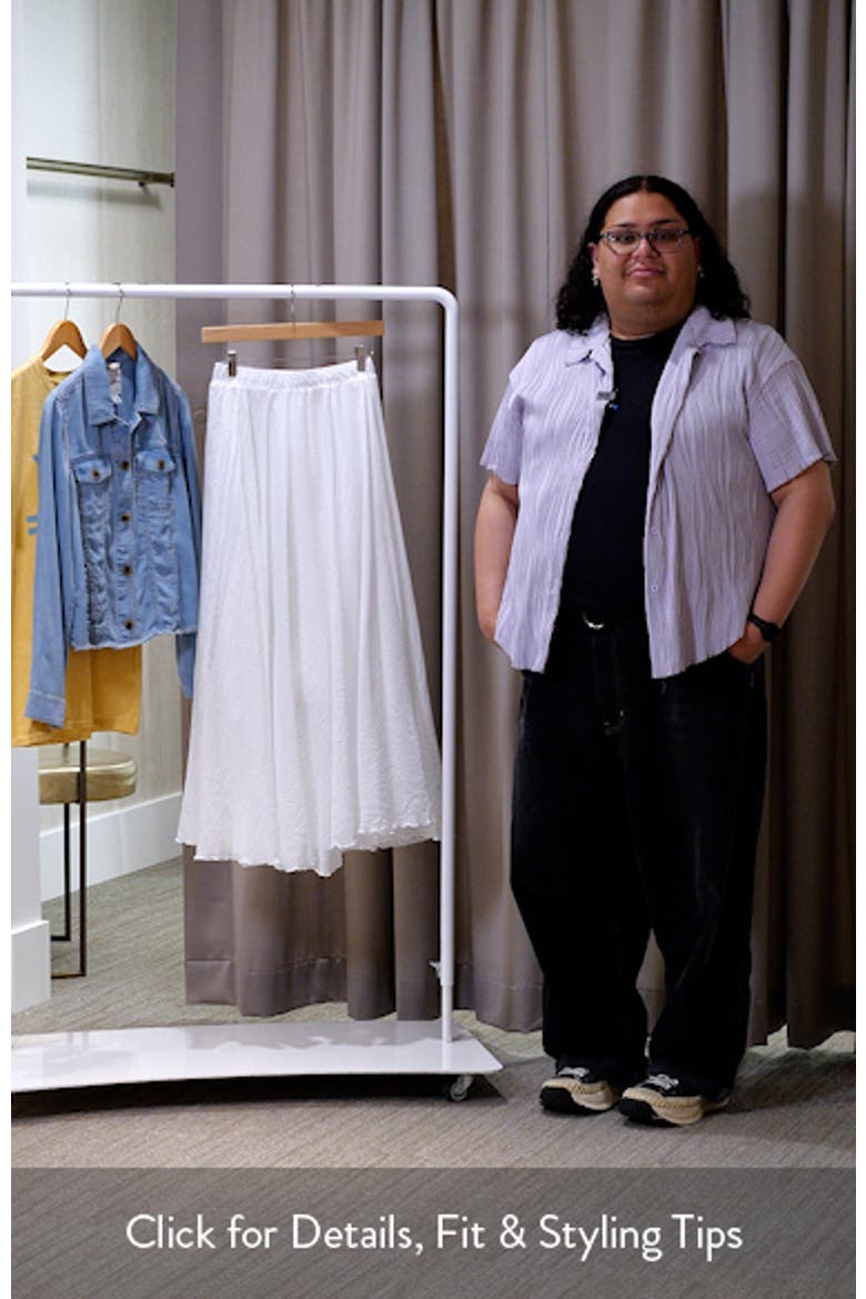 Alba Pull-On Midi A-LIne Skirt video