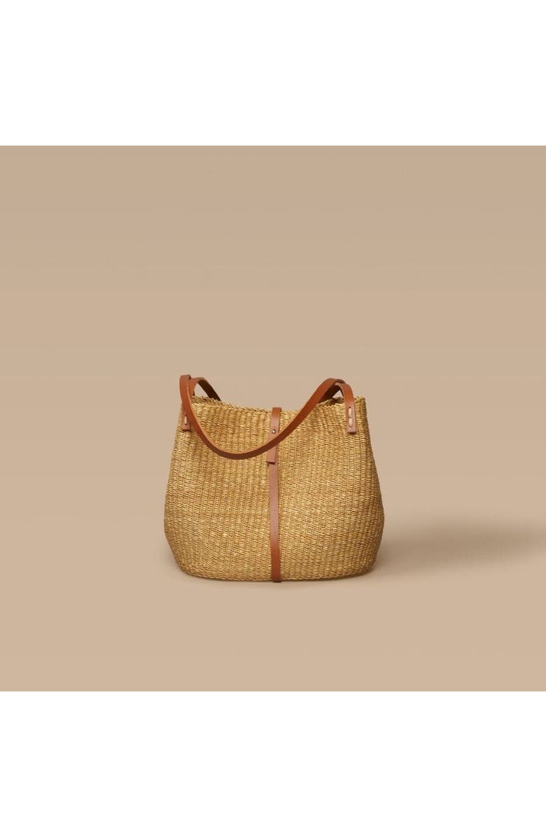 indego africa Amale Shoulder Bag, Alternate, color, Natural Elephant Grass