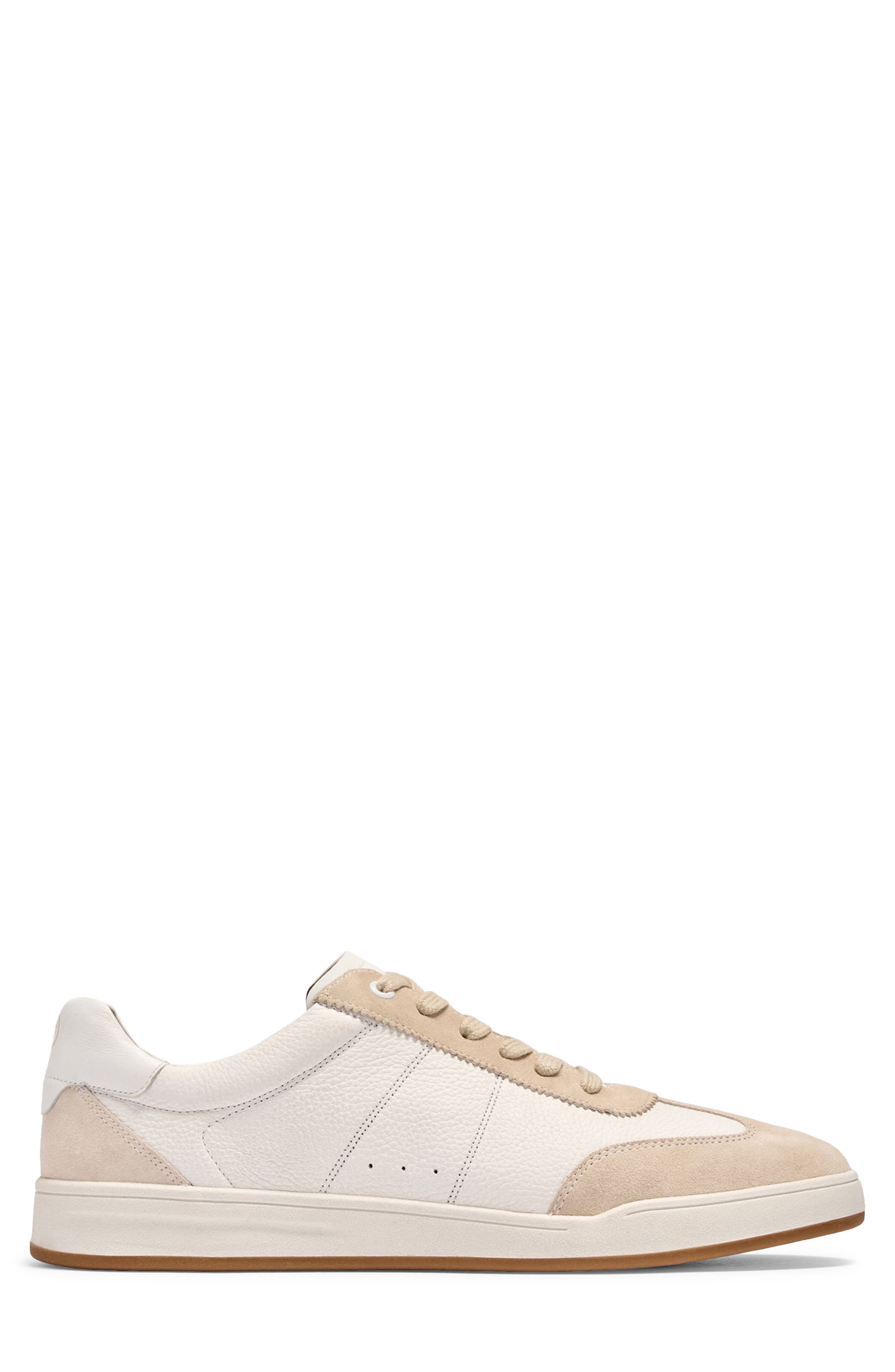 Sure Shot Low Top Sneaker, Alternate, color, WHITE TAN