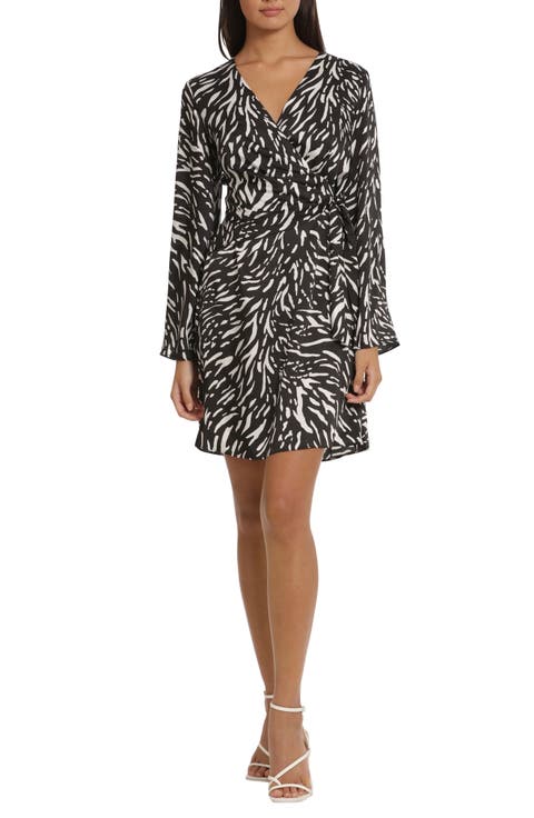 Long Sleeve Wrap Dress