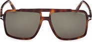 TOM FORD Kemp 59mm Navigator Sunglasses