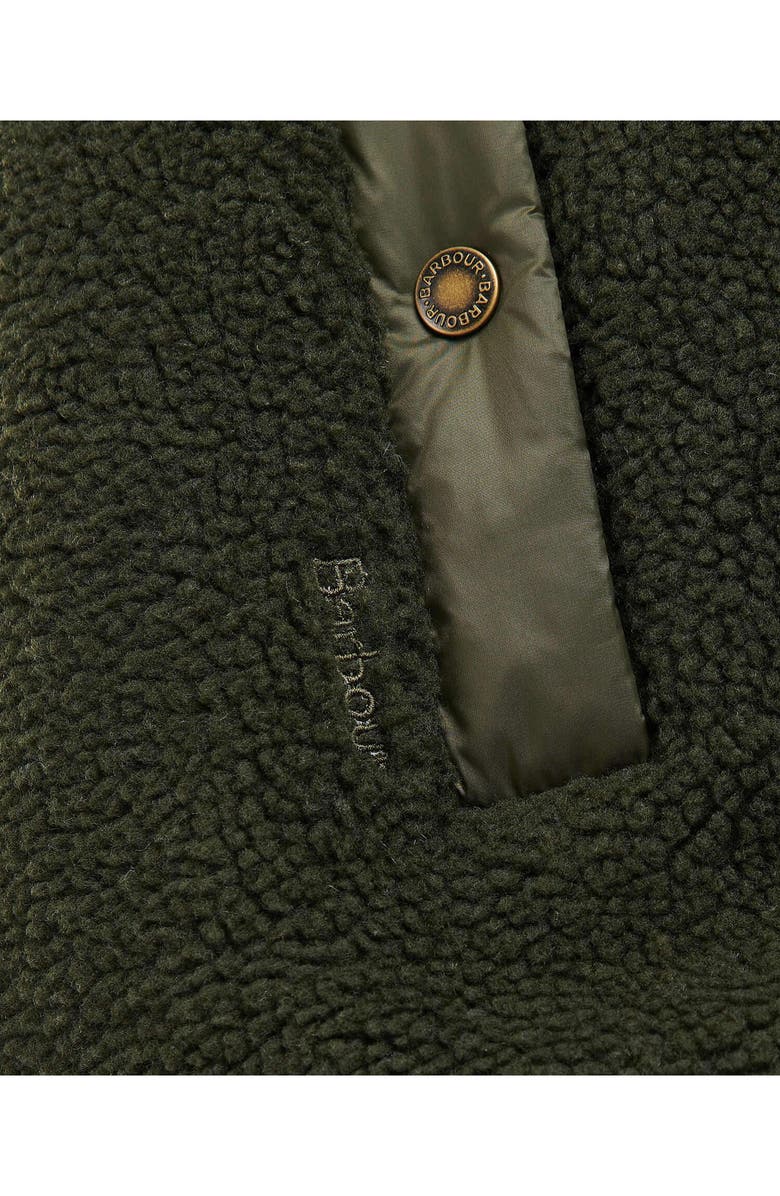 Barbour Aspena High Pile Fleece Jacket, Alternate, color,