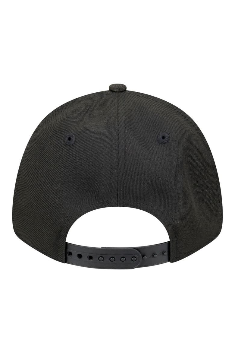 Men's New Era  Black Washington Commanders Core Team 9FORTY Adjustable Hat, Alternate, color, Black