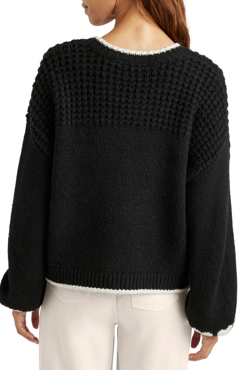 Splendid Charity Hearts Sweater, Alternate, color, 