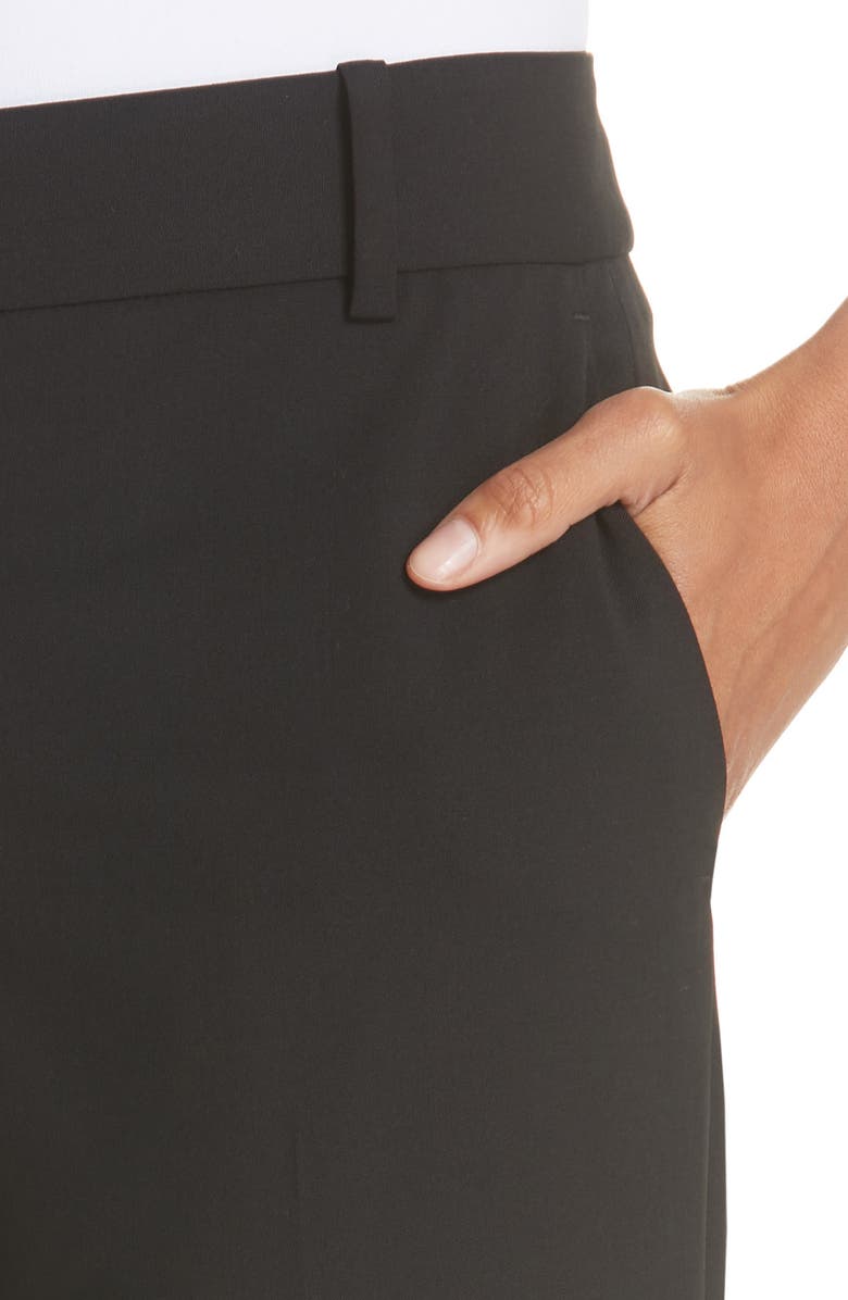 Theory Straight Leg Stretch Wool Trousers, Alternate, color,