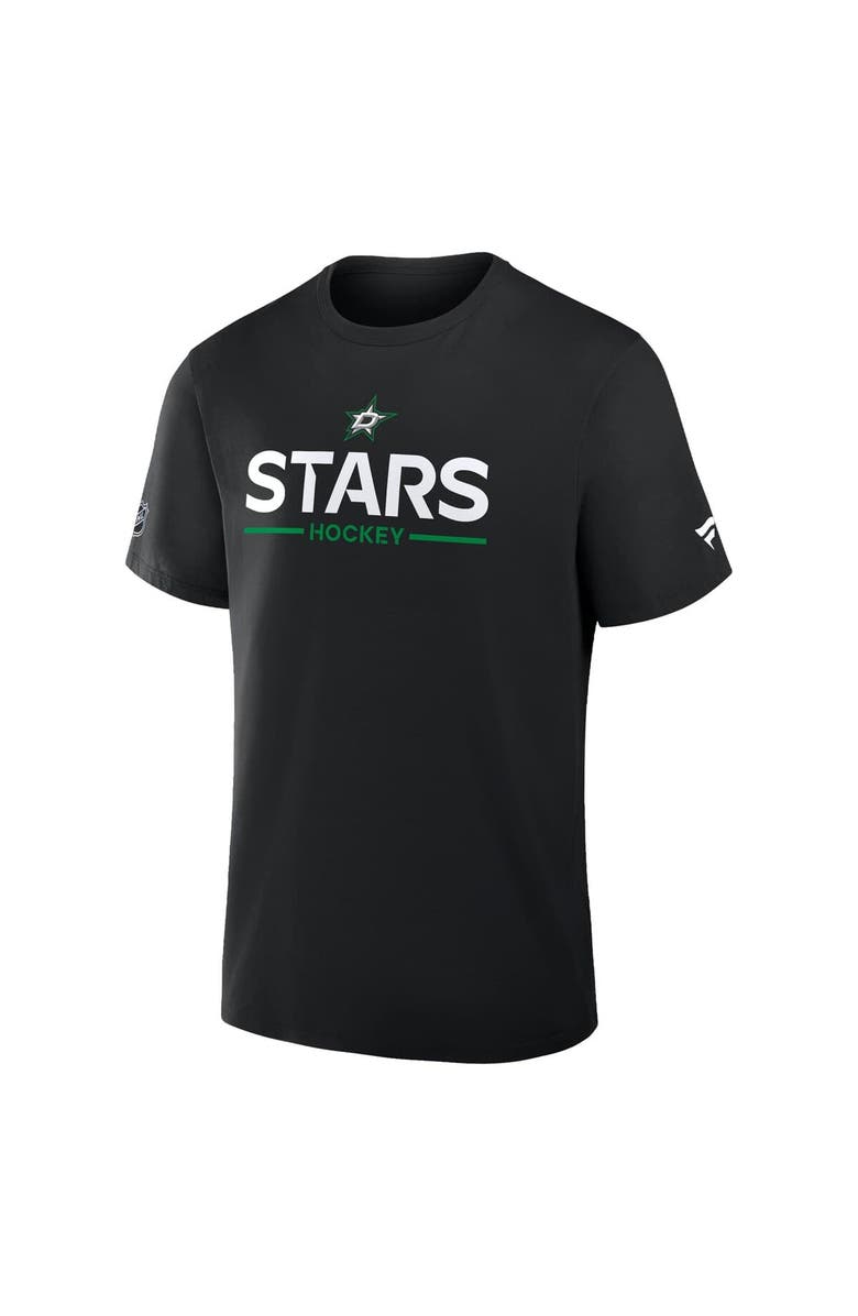 FANATICS Men
s Fanatics Black Dallas Stars Authentic Pro Primary T-Shirt, Alternate, color, Black