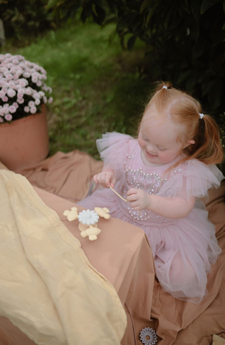 Mushie Bee Suction Spinner Toy, Alternate, color, Misc