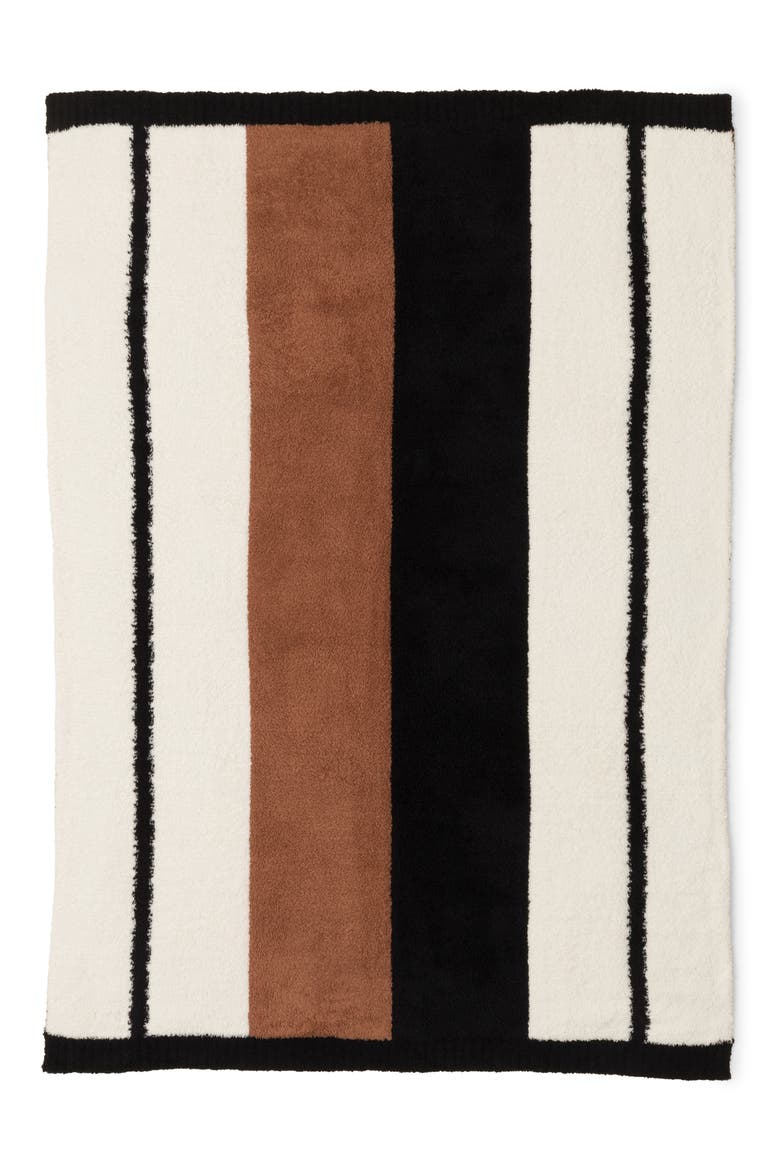 CozyChic® Stripe Throw Blanket, Main, color, CREAM MULTI