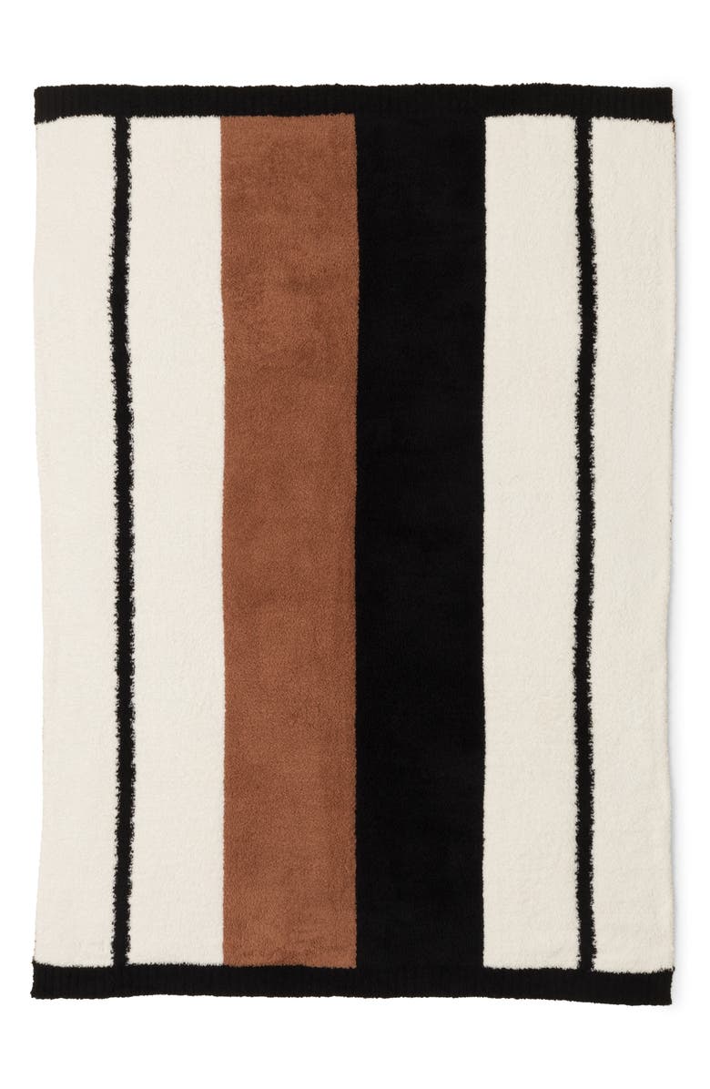 Barefoot Dreams<sup>®</sup> CozyChic<sup>®</sup> Stripe Throw Blanket, Main, color, 