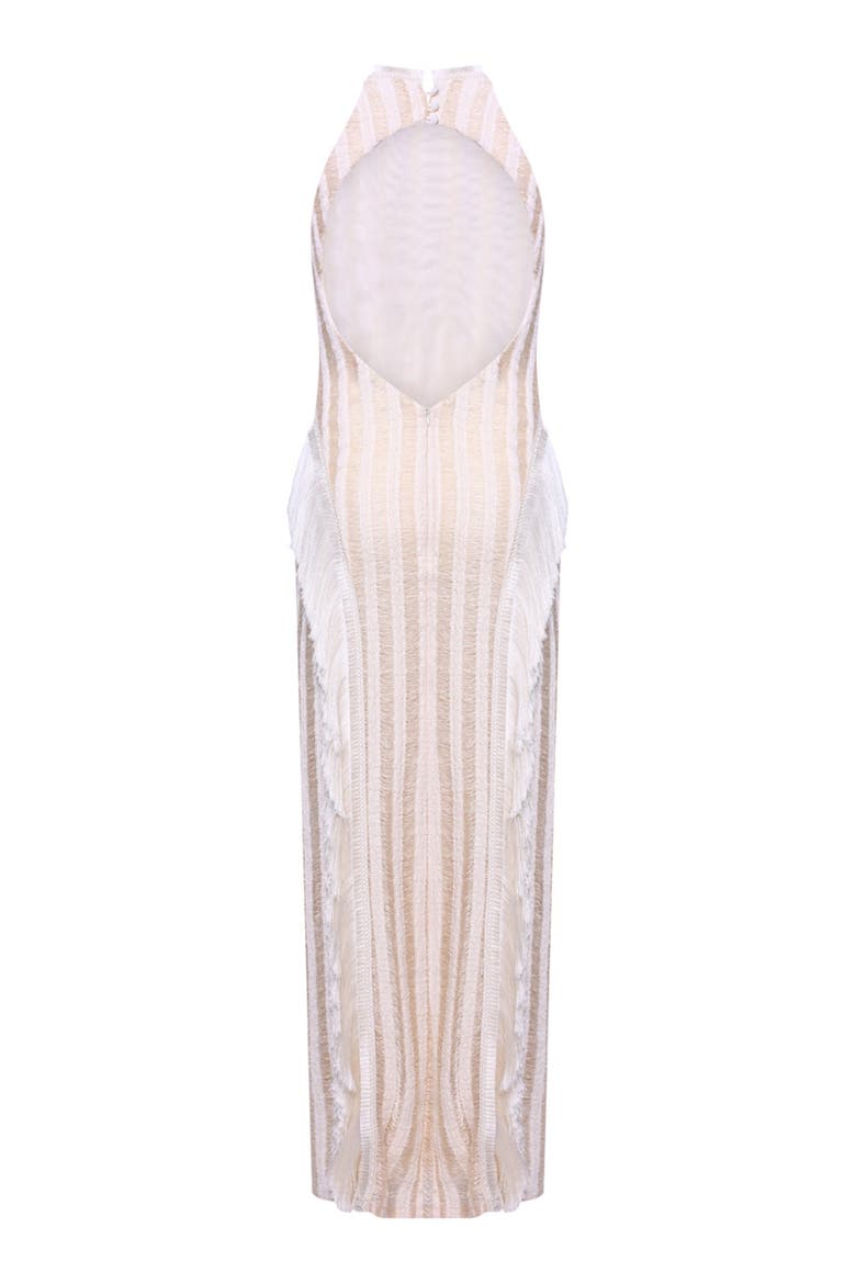 Celeste Knit Gown, Alternate, color, OFF WHITE