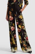 ALICE + OLIVIA Dylan High Waist Wide Leg Pants