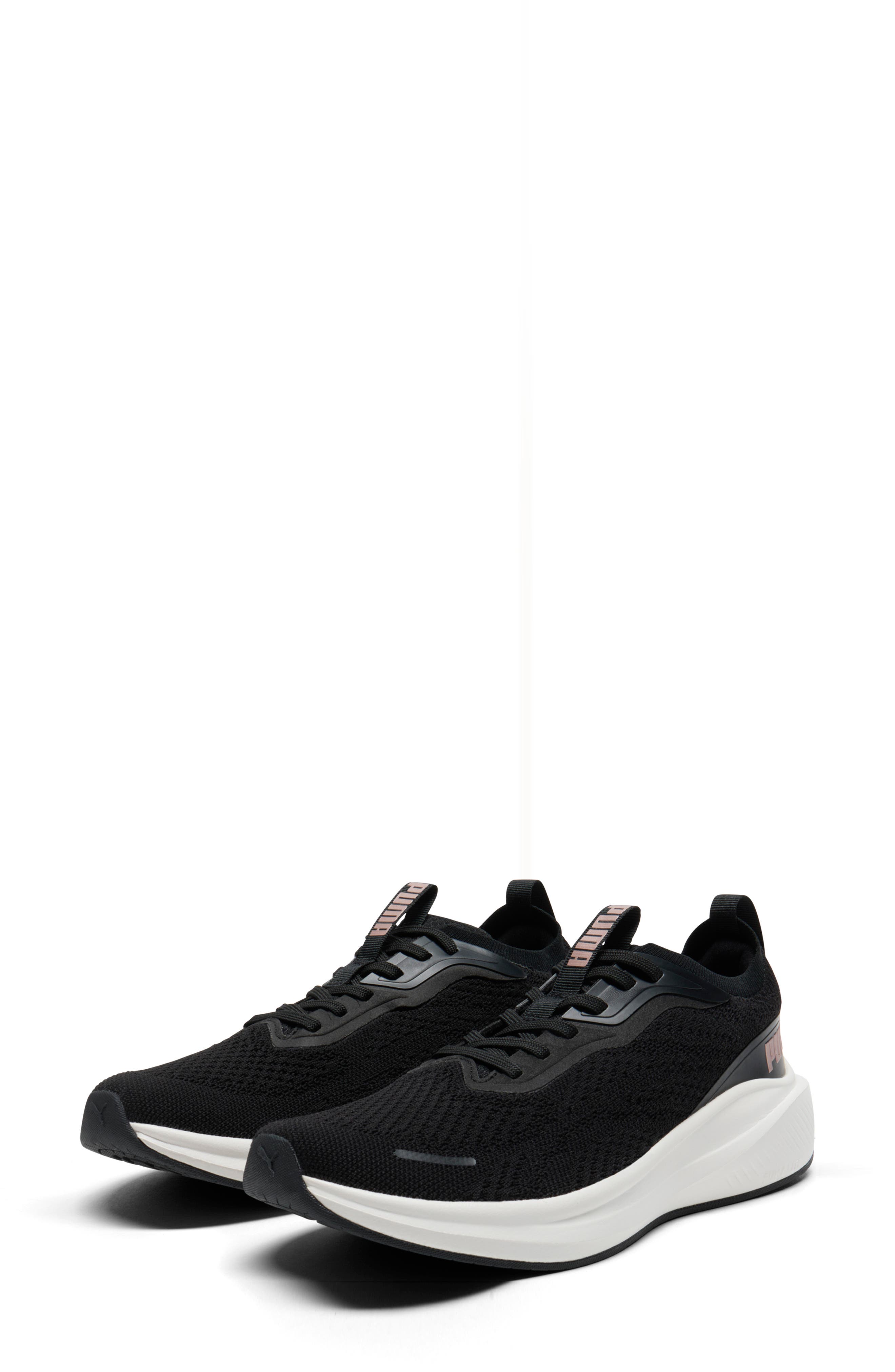 PUMA Skyrocket Lite Engineered Running Shoe, Alternate, color, Black