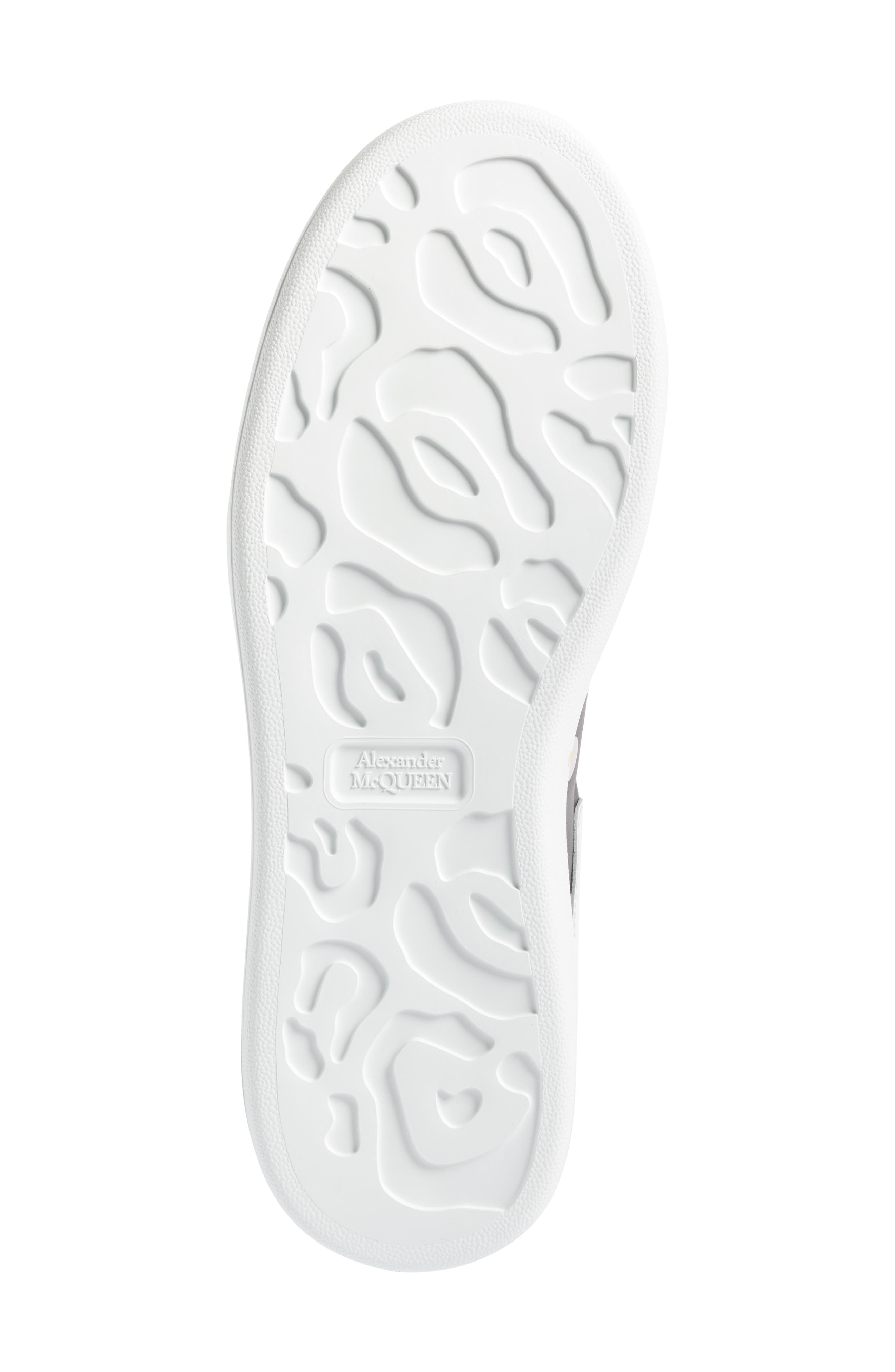 McQueen Oversize Sneaker, Alternate, color, Black/ White