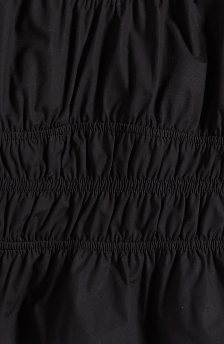 Love, Fire Kids' Cotton Shirred Puff Sleeve Top, Alternate, color,