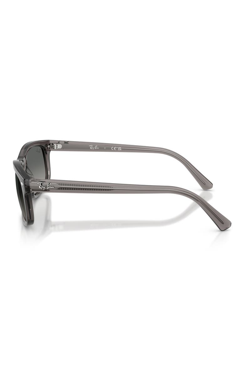 Rectangular Sunglasses, Alternate, color, OPAL LIGHT GREY / GREY