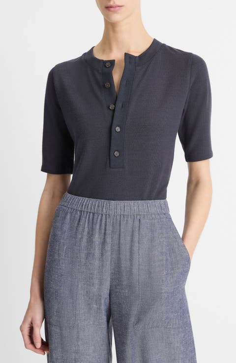 Elbow Sleeve Henley