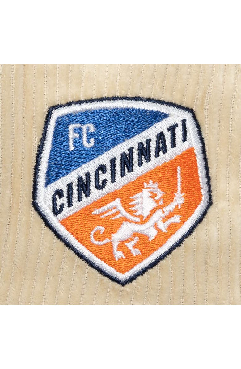 Mitchell & Ness Men's Mitchell & Ness Cream FC Cincinnati Corduroy Off Pro Crown Adjustable Hat, Alternate, color, 
