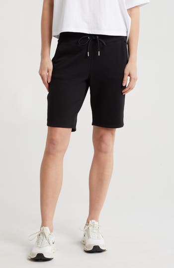 Dkny Bermuda Drawstring Shorts In Black