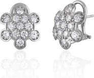 Mindi Mond Turtle Back Diamond Pavé Stud Earrings