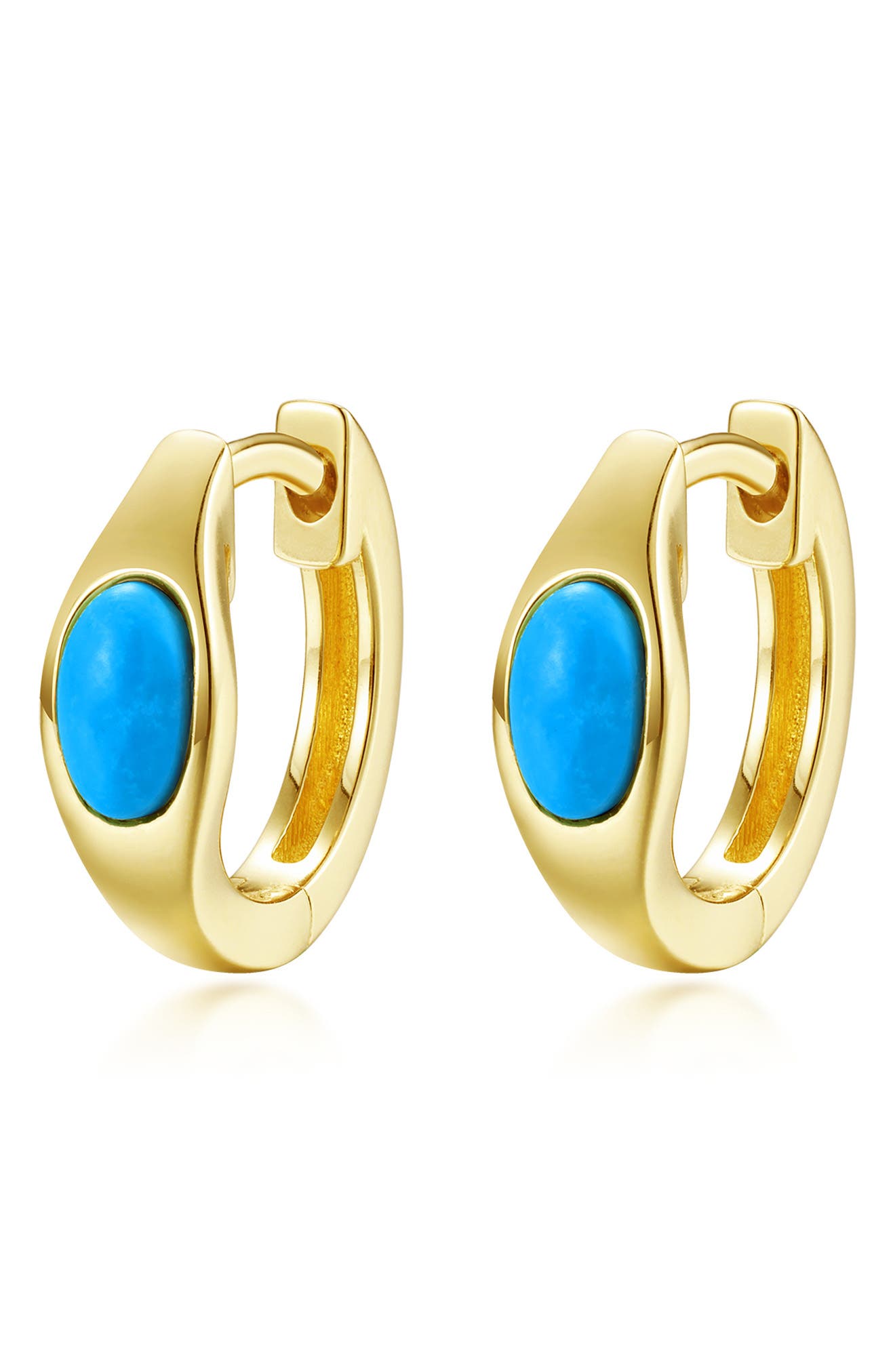 Newport Huggie Hoop Earrings