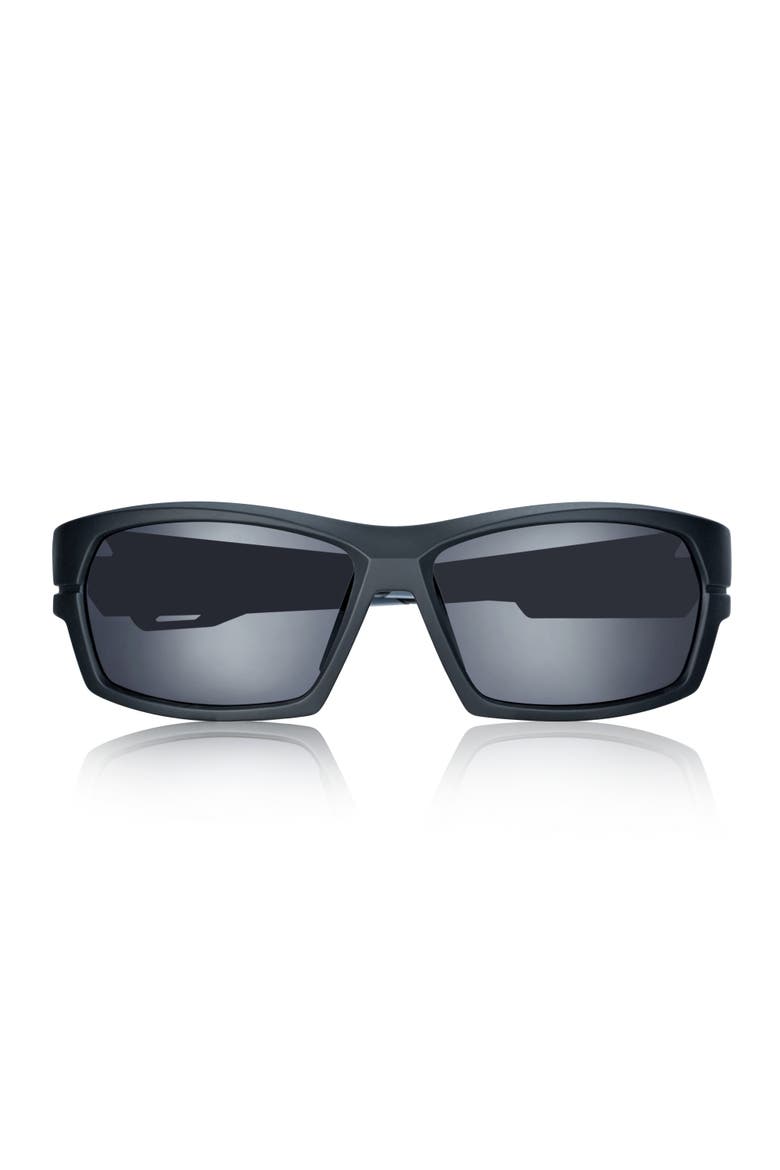 Sirus Polarized Mens Sunglasses, Alternate, color, Black/Black