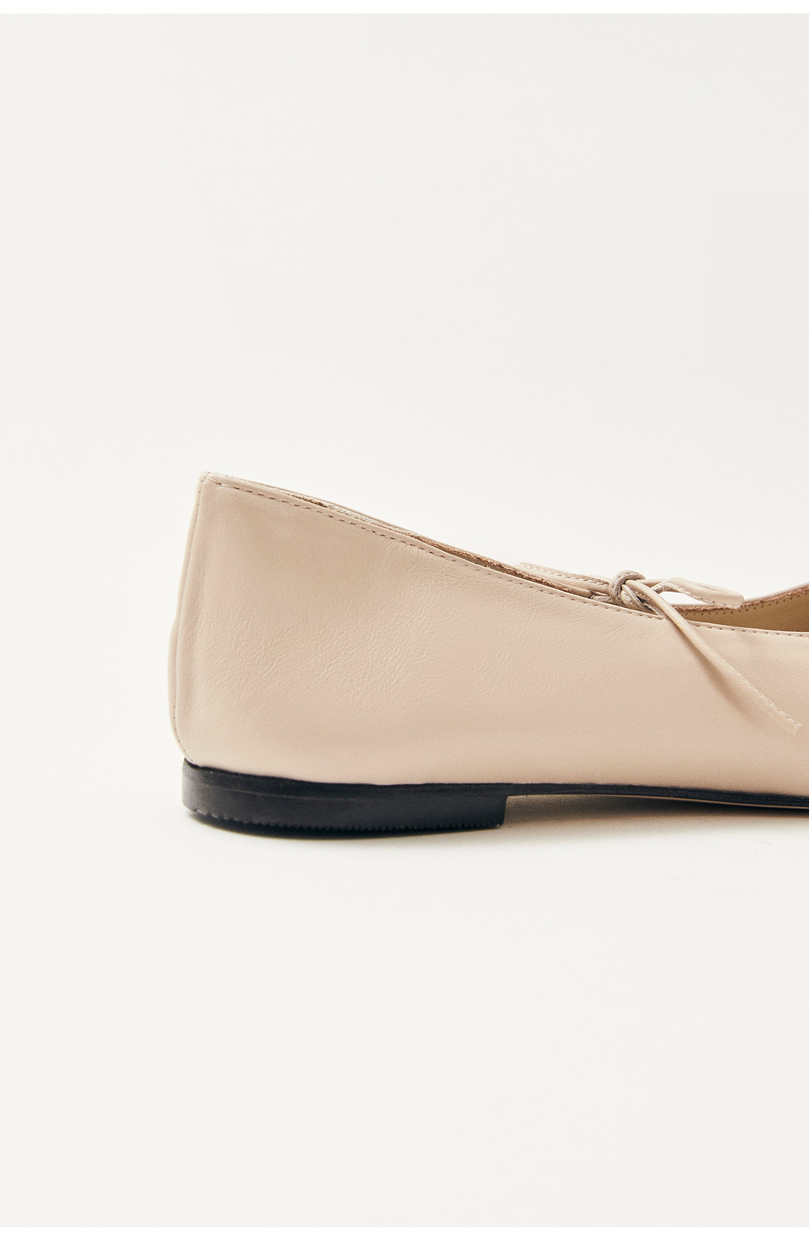 Sway Square Toe Ballet Flat, Alternate, color, CREAM