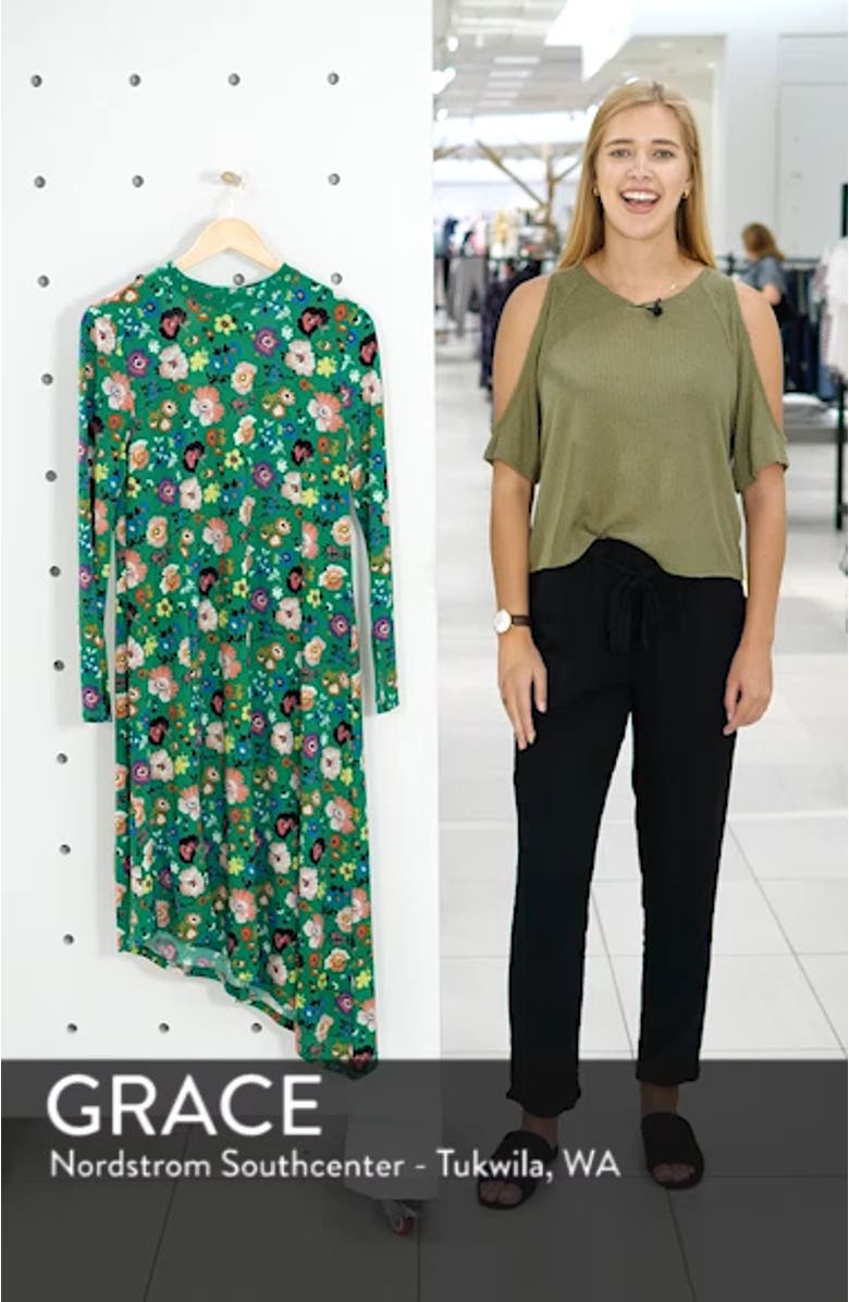 Floral Chuck On Midi Dress, sales video thumbnail