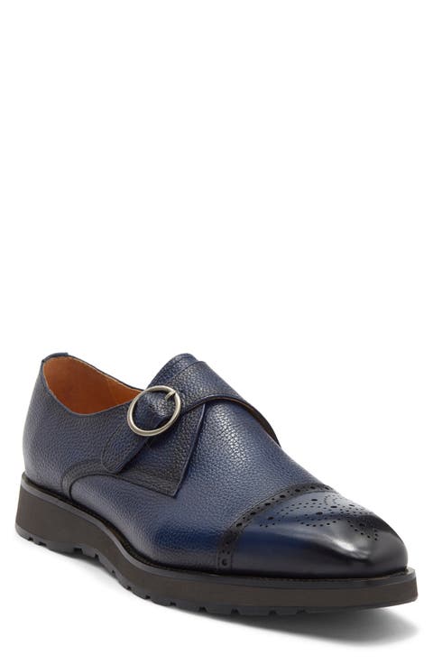 Coventry Hybrid Cap Toe Monk Strap Loafer (Men)