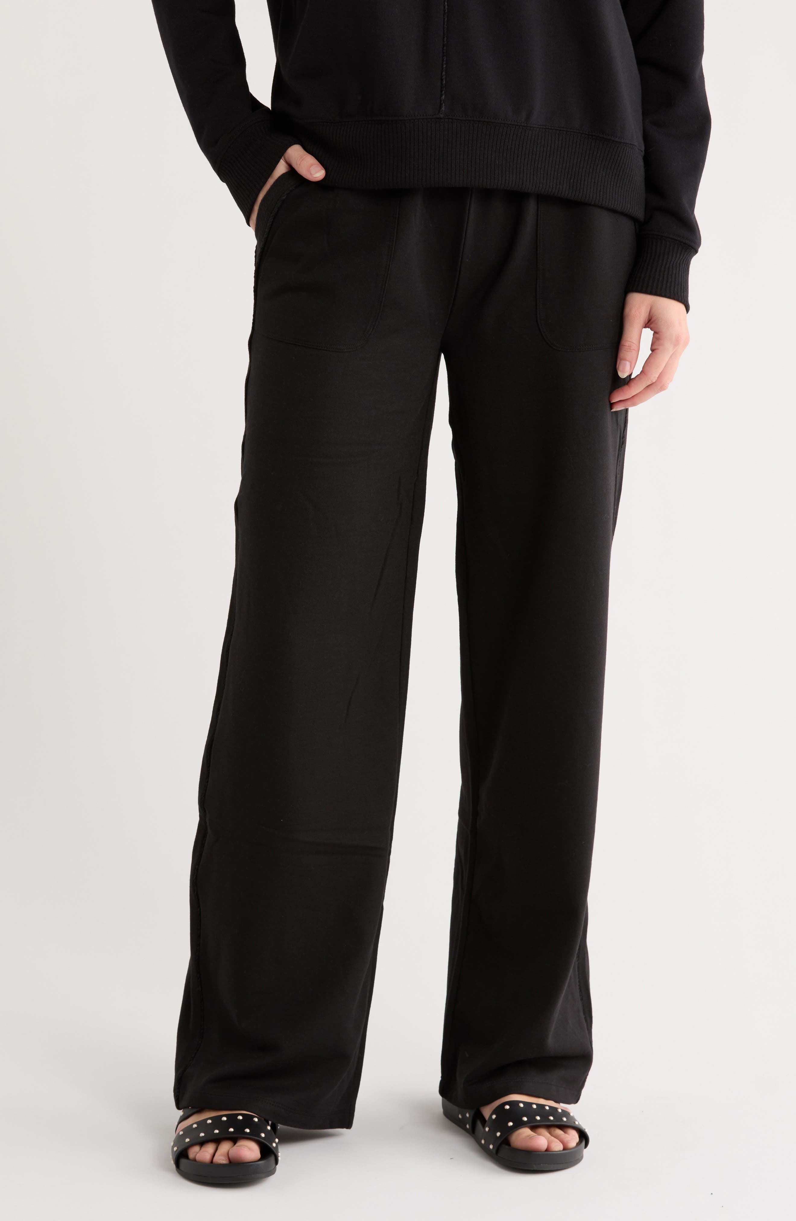 Splendid Velvet Trim Pants