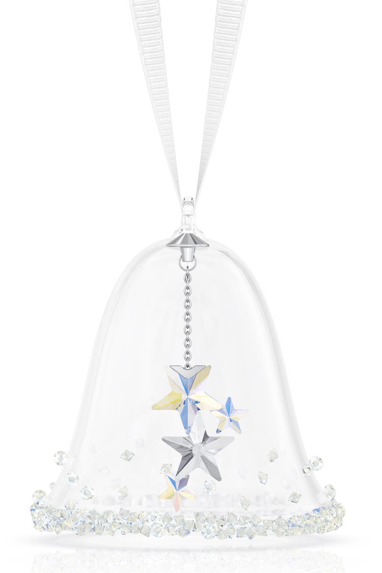 Holiday Magic Classic Bell Ornament, Main, color, CLEAR