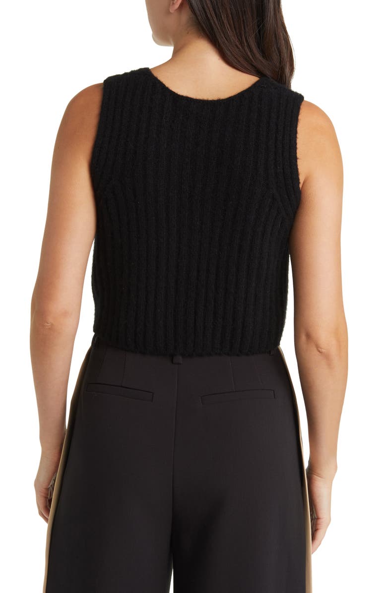 Favorite Daughter The Favorite Rib Wool Blend Sweater Vest, Alternate, color, 