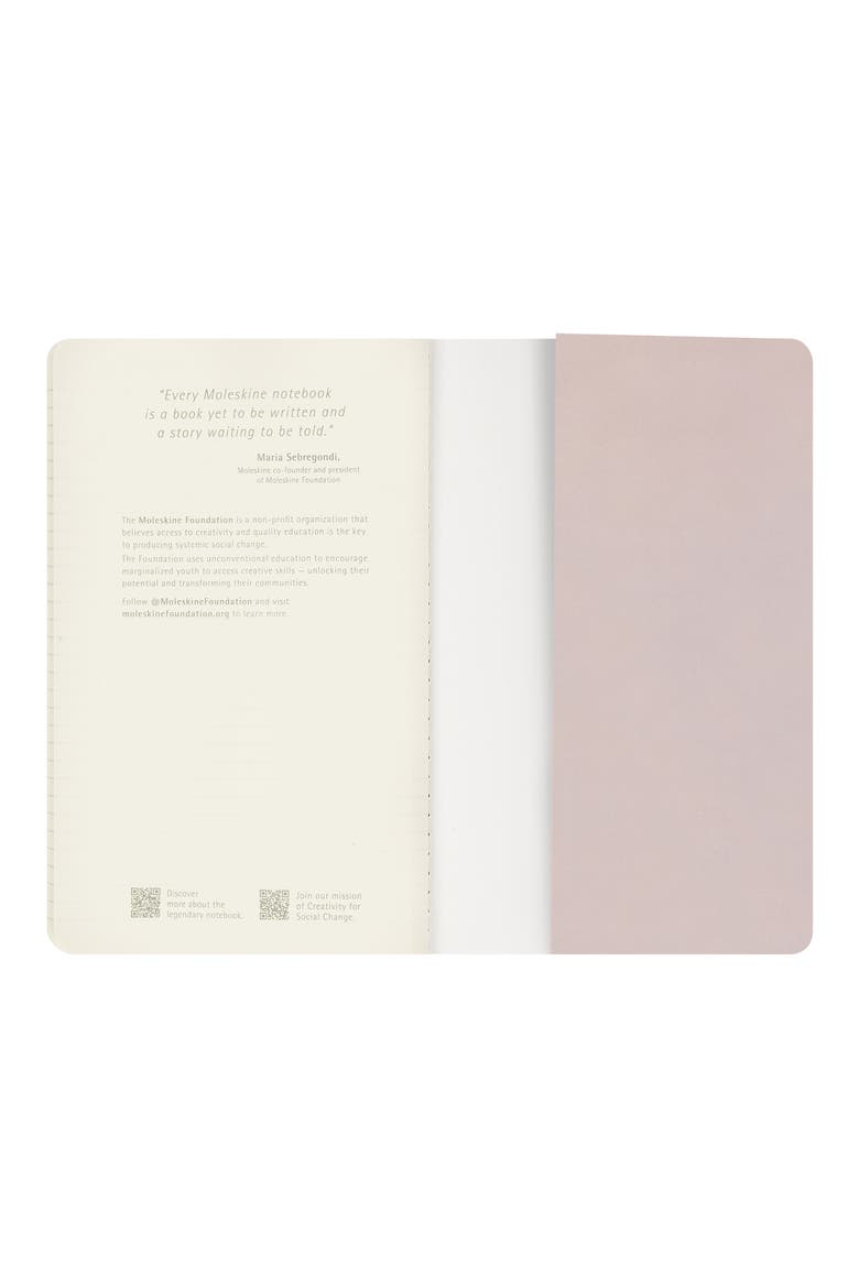 Le Saku Them Notebook & Pencils Set, Alternate, color, PINK FLORAL