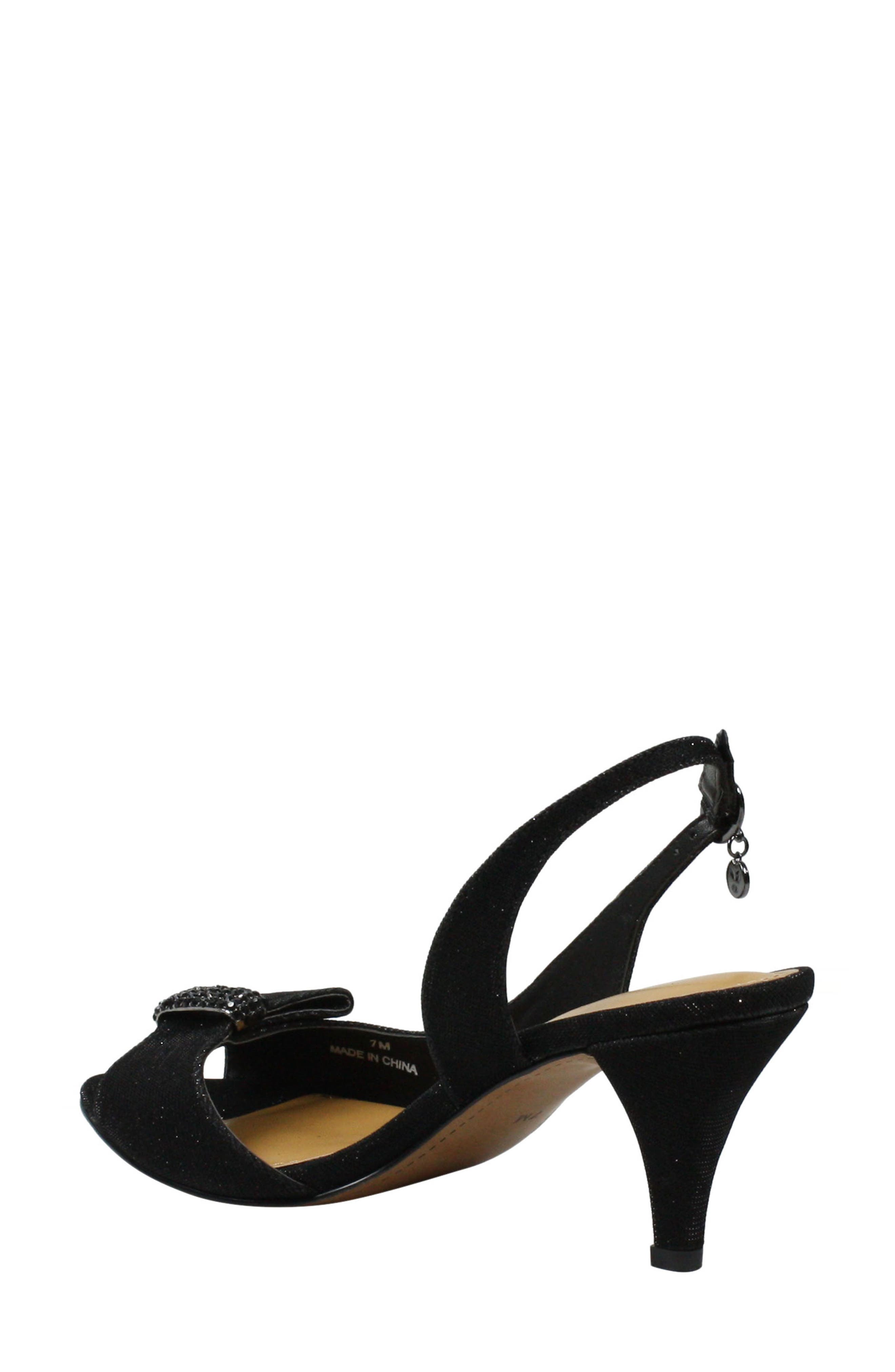 J. Reneé Luanda Metallic Slingback Pump, Alternate, color, 