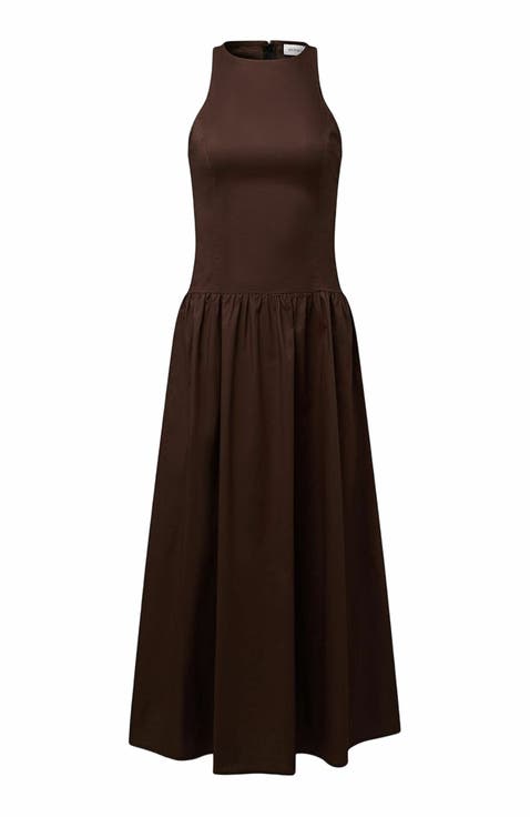 Halter Midi Dress