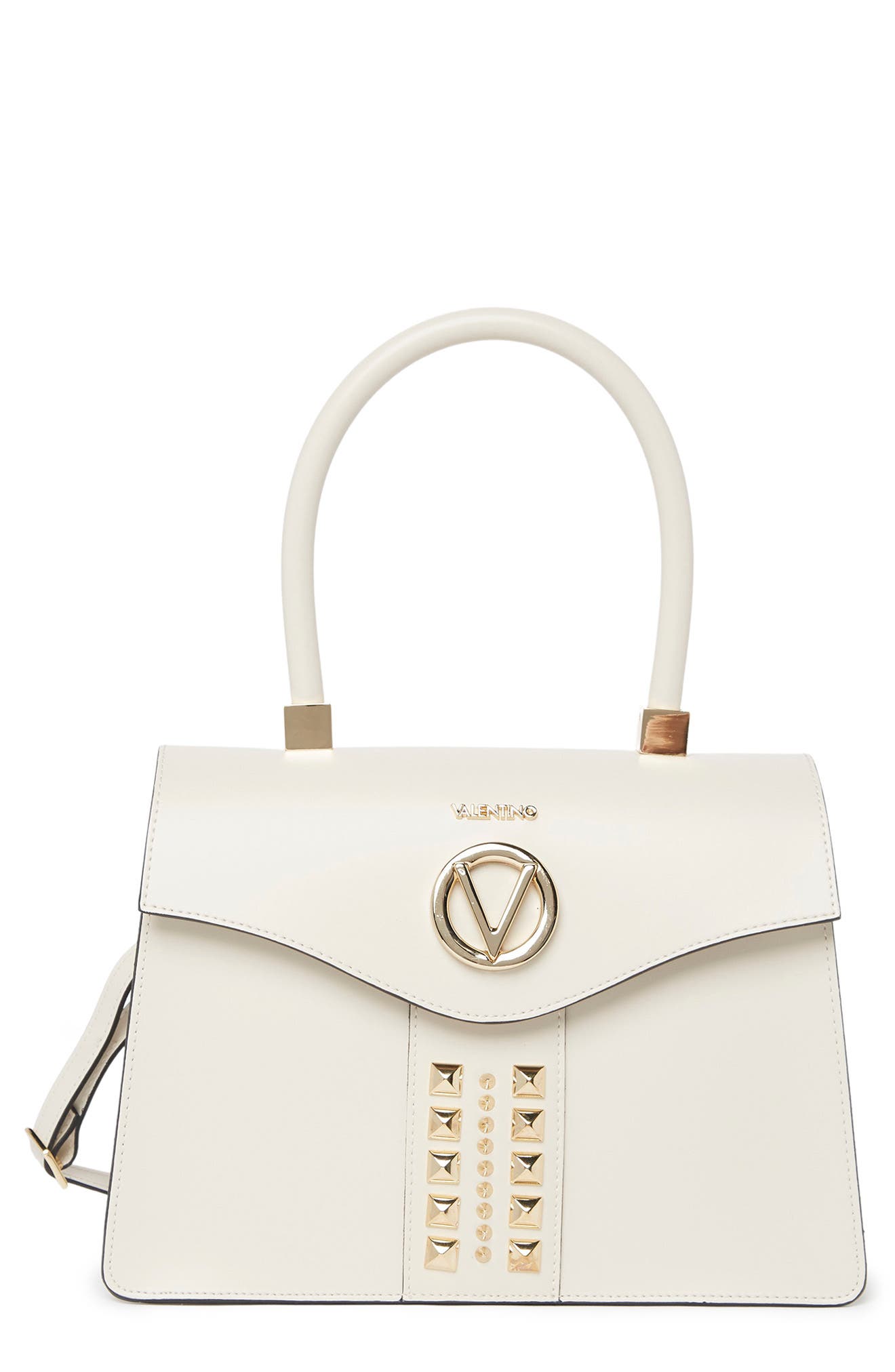 VALENTINO BY MARIO VALENTINO Melanie Soave Top Handle Leather Satchel ...