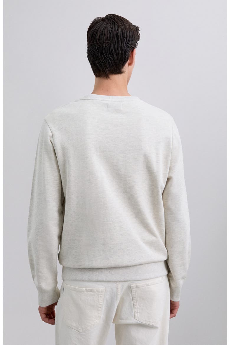 Market Emb Sweater, Alternate, color, Beigemelange