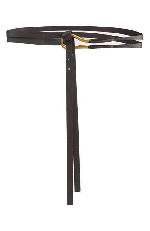 Petit Moments Double Row Belt In Black