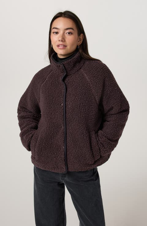 Lou Reversible High Pile Fleece Jacket