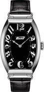 Tissot Heritage Porto Leather Strap Watch, 42.5mm x 31mm
