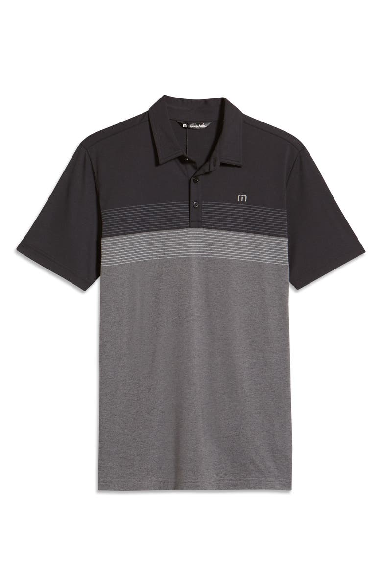 TravisMathew Best of Both Stripe Piqué Polo, Alternate, color,