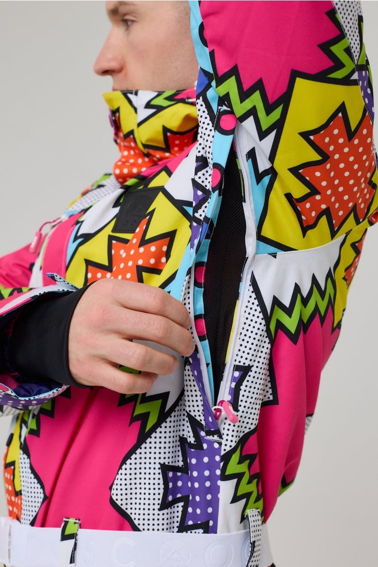 Day Tripper Ski Suit Men's, Alternate, color, Colorful with graphic patterns