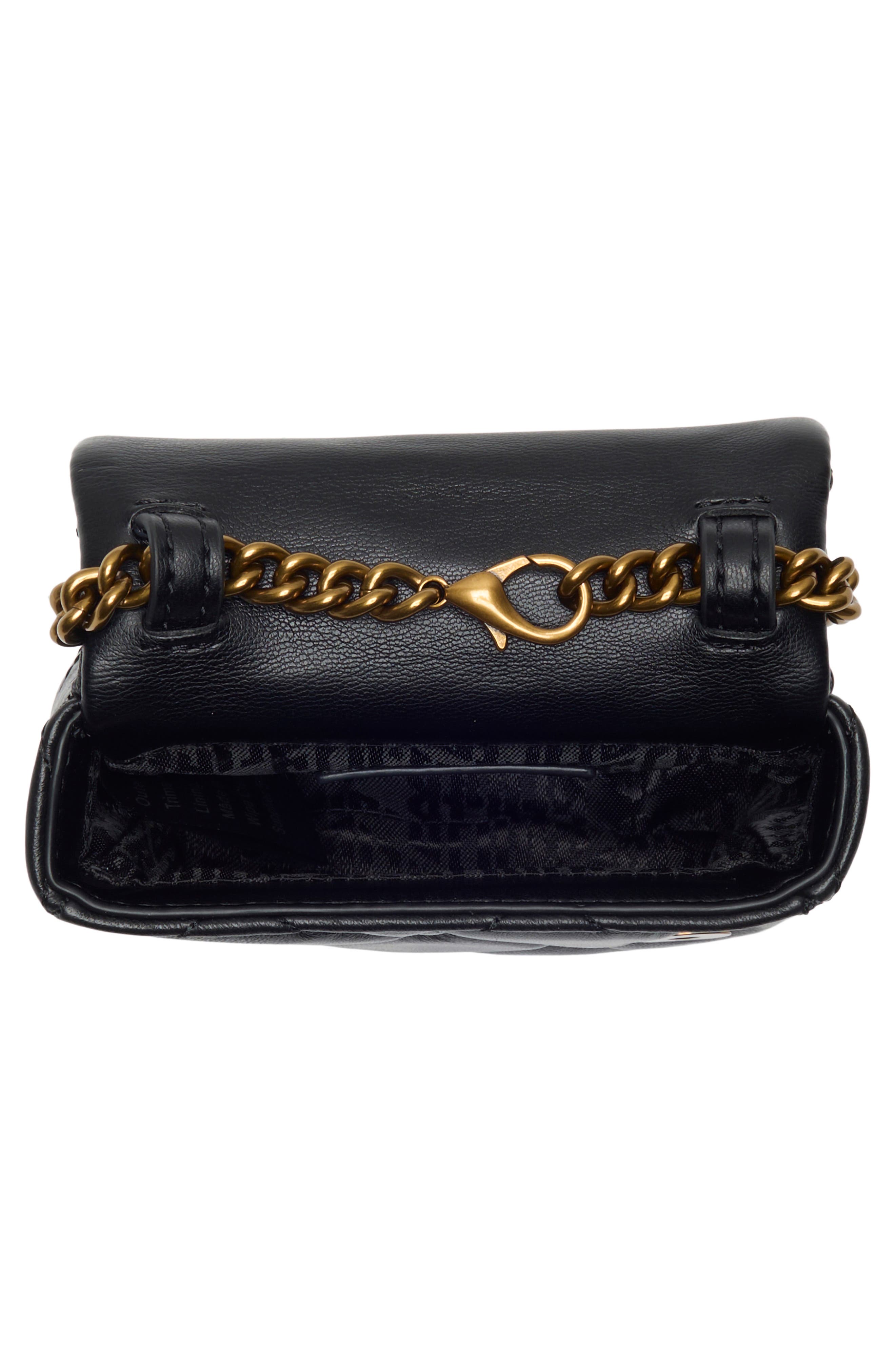 Kurt Geiger London Micro Kensington Quilted Bag, Alternate, color, Black