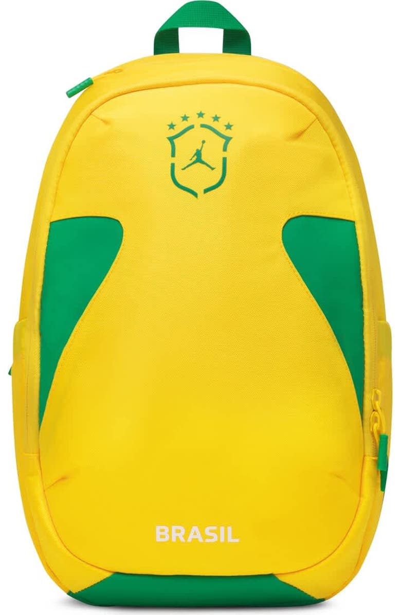 Jordan Brand Unisex Jordan Brand Yellow Brazil National Team Element Backpack, Main, color, Yellow